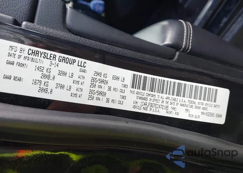 2014 Jeep Grand Cherokee Limited z USA, uszkodzony, nr VIN 1C4RJFBG7EC472185